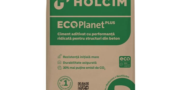 Ciment Holcim ECOPlanet PLUS, 40 kg