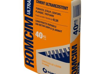 Ciment Romcim Ultra, gri, interior/exterior, 40 kg