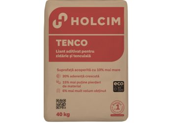 Liant aditivat Holcim Tenco® pentru zidarie si tencuiala, 40 kg